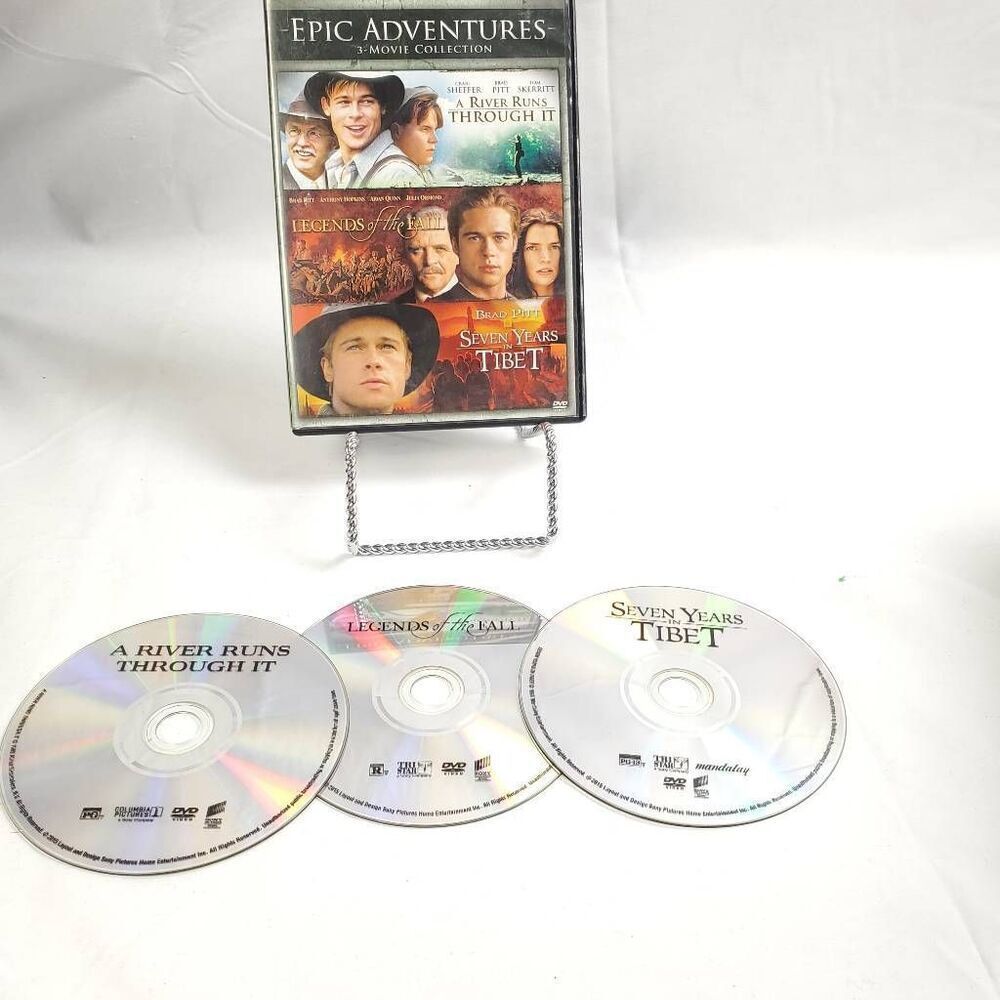 Epic Adventures 3-Movie Collection DVD (A River Runs Through It, Legends of the